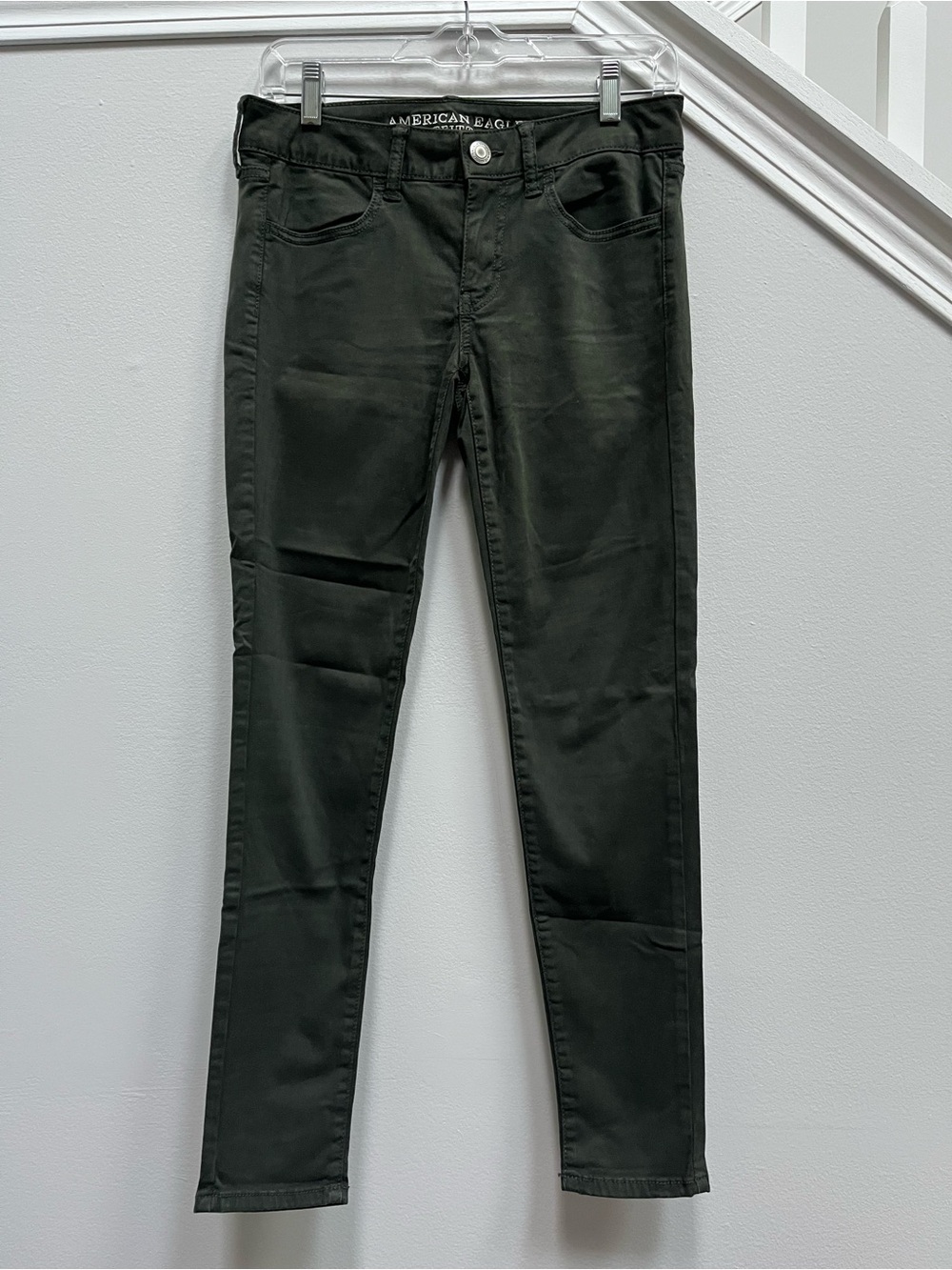 American Eagle Dark Green Jeggings